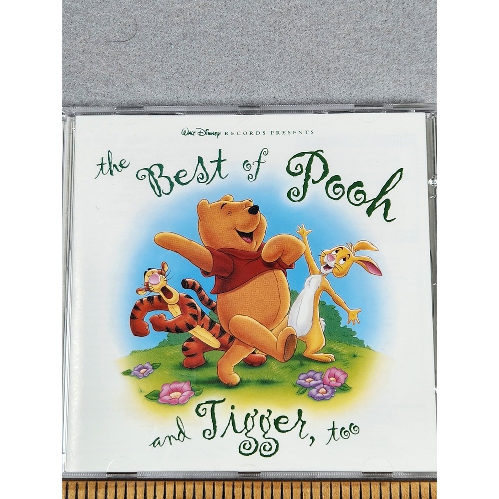 Disney The Best of Pooh and Tigger Too CD 2001 60728-7 Winnie Pooh Soundtrack